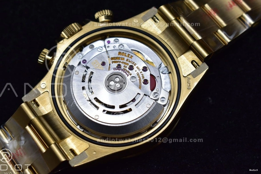 Black Daytona Dial 1:1 Edition Clean 116505 on SA4130 YG V2 YG Markers Bracelet Best 0302